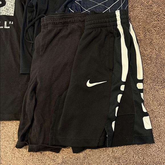 Boys youth size medium underarmour, Nike shorts, vans long sleeve shirt bundle! - Picture 2 of 4
